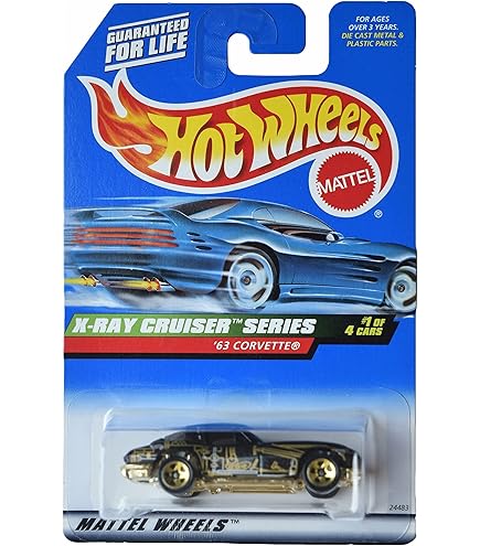 Amazon.com: HOT Wheels 63 Corvette 1998 Race Team Series Iv #4